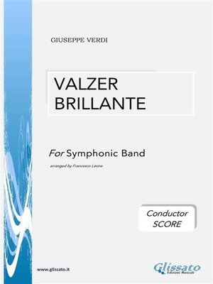 cover image of Valzer Brillante--Symphonic Band (conductor score)